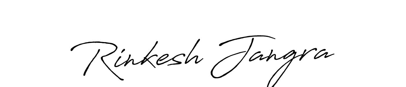 This is the best signature style for the Rinkesh Jangra name. Also you like these signature font (Antro_Vectra_Bolder). Mix name signature. Rinkesh Jangra signature style 7 images and pictures png