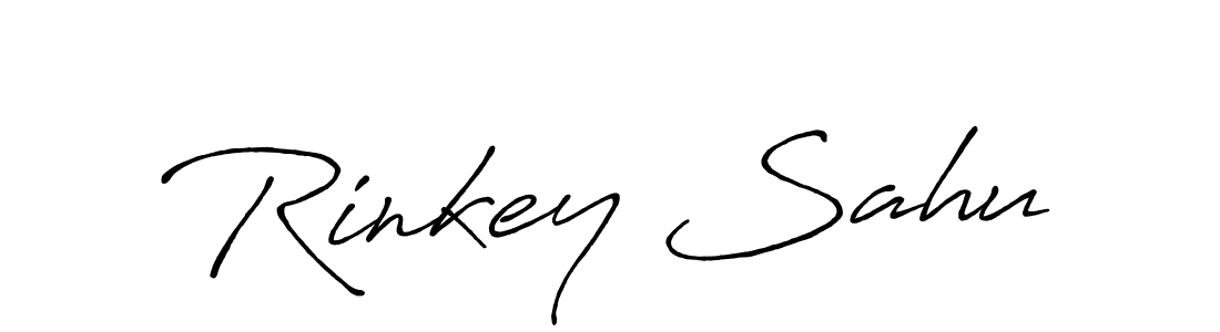 Antro_Vectra_Bolder is a professional signature style that is perfect for those who want to add a touch of class to their signature. It is also a great choice for those who want to make their signature more unique. Get Rinkey Sahu name to fancy signature for free. Rinkey Sahu signature style 7 images and pictures png