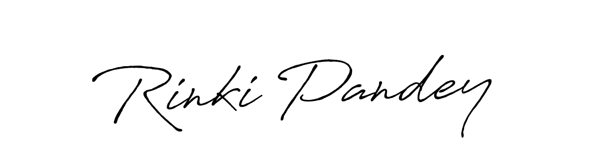 You should practise on your own different ways (Antro_Vectra_Bolder) to write your name (Rinki Pandey) in signature. don't let someone else do it for you. Rinki Pandey signature style 7 images and pictures png