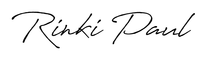 Upgrade your professional image with Rinki Paul signature created with Antro_Vectra_Bolder font. Fast, free, and watermark-free download. Rinki Paul signature style 7 images and pictures png