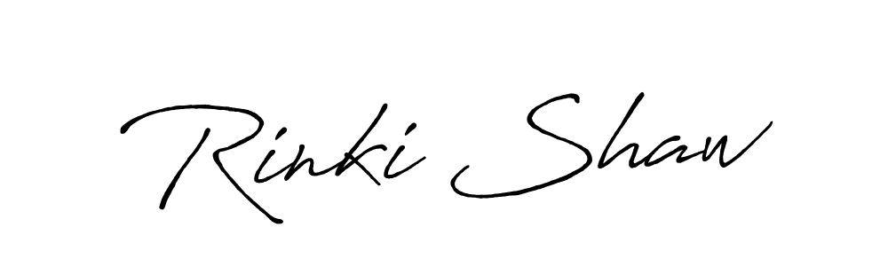 Make a short Rinki Shaw signature style. Manage your documents anywhere anytime using Antro_Vectra_Bolder. Create and add eSignatures, submit forms, share and send files easily. Rinki Shaw signature style 7 images and pictures png