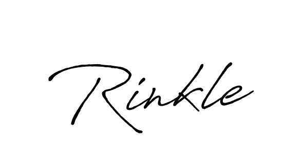 Also we have Rinkle name is the best signature style. Create professional handwritten signature collection using Antro_Vectra_Bolder autograph style. Rinkle signature style 7 images and pictures png