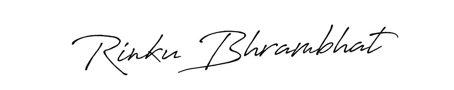 Once you've used our free online signature maker to create your best signature Antro_Vectra_Bolder style, it's time to enjoy all of the benefits that Rinku Bhrambhat name signing documents. Rinku Bhrambhat signature style 7 images and pictures png