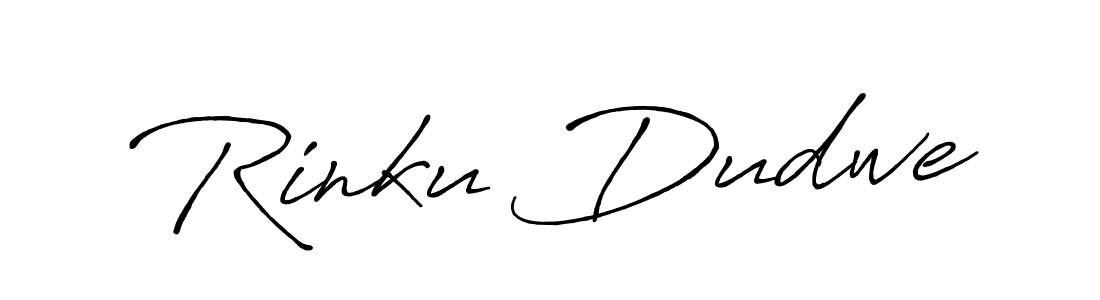 The best way (Antro_Vectra_Bolder) to make a short signature is to pick only two or three words in your name. The name Rinku Dudwe include a total of six letters. For converting this name. Rinku Dudwe signature style 7 images and pictures png