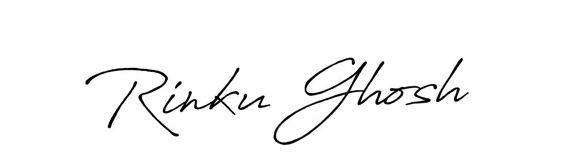 Use a signature maker to create a handwritten signature online. With this signature software, you can design (Antro_Vectra_Bolder) your own signature for name Rinku Ghosh. Rinku Ghosh signature style 7 images and pictures png