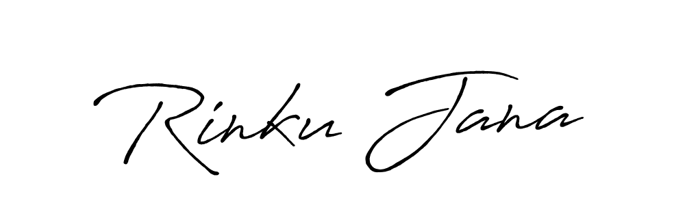 Once you've used our free online signature maker to create your best signature Antro_Vectra_Bolder style, it's time to enjoy all of the benefits that Rinku Jana name signing documents. Rinku Jana signature style 7 images and pictures png