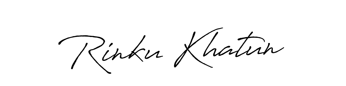 Once you've used our free online signature maker to create your best signature Antro_Vectra_Bolder style, it's time to enjoy all of the benefits that Rinku Khatun name signing documents. Rinku Khatun signature style 7 images and pictures png