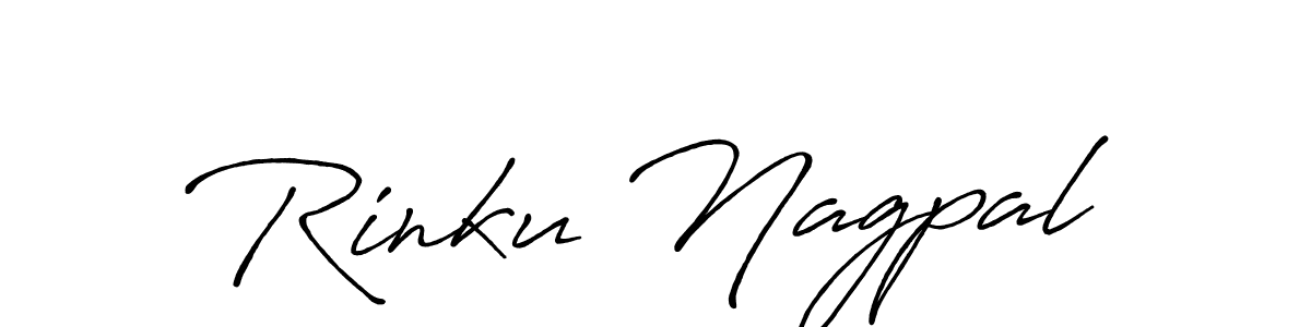 Make a beautiful signature design for name Rinku Nagpal. Use this online signature maker to create a handwritten signature for free. Rinku Nagpal signature style 7 images and pictures png