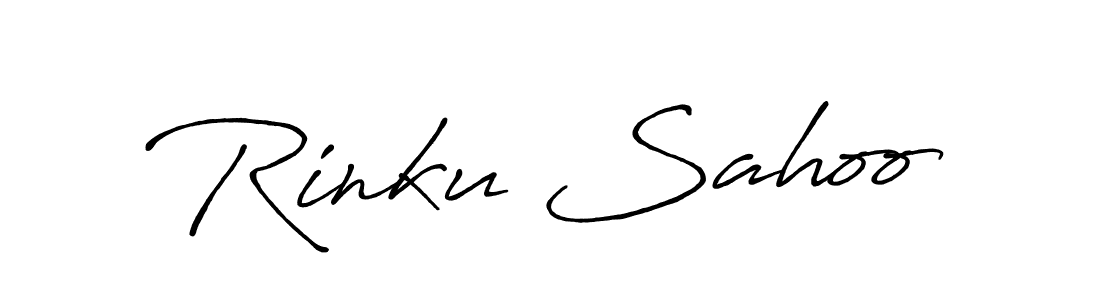 You should practise on your own different ways (Antro_Vectra_Bolder) to write your name (Rinku Sahoo) in signature. don't let someone else do it for you. Rinku Sahoo signature style 7 images and pictures png