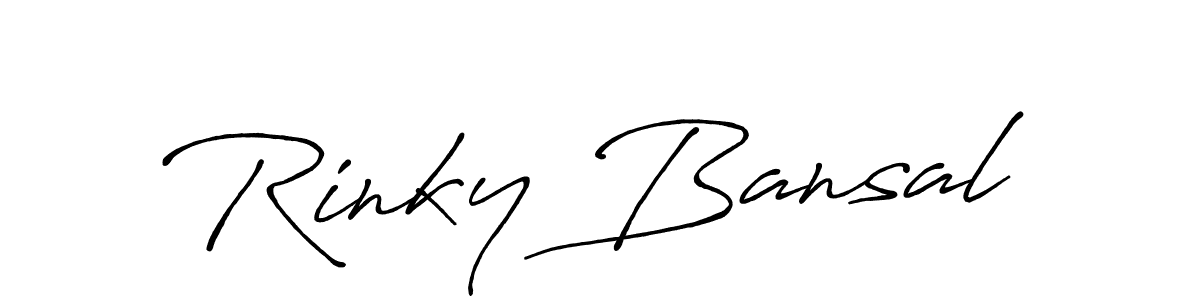 if you are searching for the best signature style for your name Rinky Bansal. so please give up your signature search. here we have designed multiple signature styles  using Antro_Vectra_Bolder. Rinky Bansal signature style 7 images and pictures png