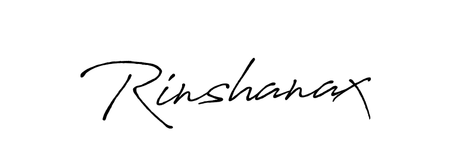 It looks lik you need a new signature style for name Rinshanax. Design unique handwritten (Antro_Vectra_Bolder) signature with our free signature maker in just a few clicks. Rinshanax signature style 7 images and pictures png