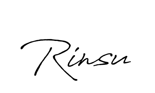 Best and Professional Signature Style for Rinsu. Antro_Vectra_Bolder Best Signature Style Collection. Rinsu signature style 7 images and pictures png