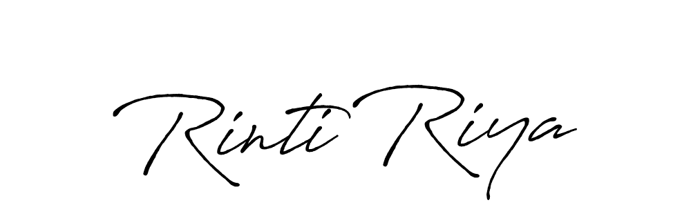 Here are the top 10 professional signature styles for the name Rinti Riya. These are the best autograph styles you can use for your name. Rinti Riya signature style 7 images and pictures png