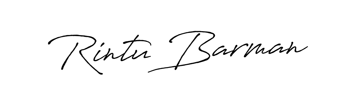 Similarly Antro_Vectra_Bolder is the best handwritten signature design. Signature creator online .You can use it as an online autograph creator for name Rintu Barman. Rintu Barman signature style 7 images and pictures png