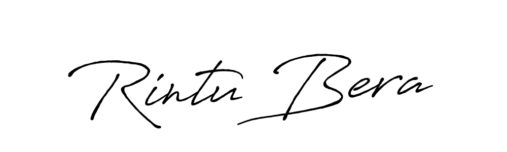 You should practise on your own different ways (Antro_Vectra_Bolder) to write your name (Rintu Bera) in signature. don't let someone else do it for you. Rintu Bera signature style 7 images and pictures png