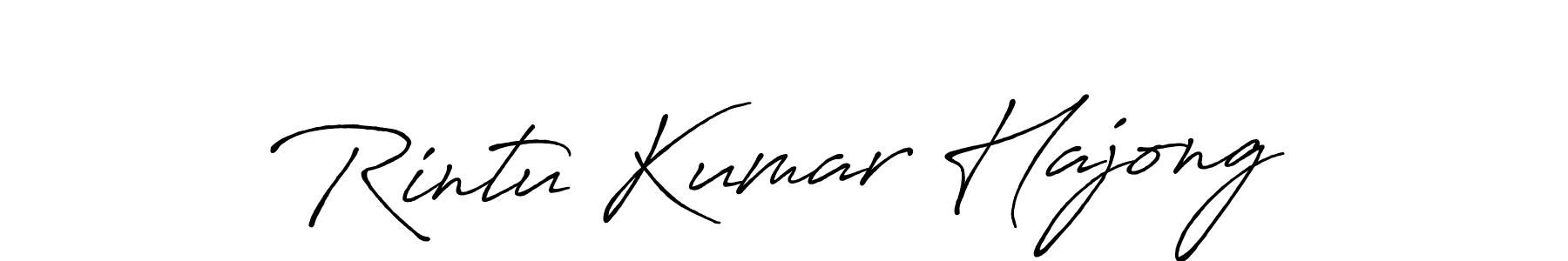 Antro_Vectra_Bolder is a professional signature style that is perfect for those who want to add a touch of class to their signature. It is also a great choice for those who want to make their signature more unique. Get Rintu Kumar Hajong name to fancy signature for free. Rintu Kumar Hajong signature style 7 images and pictures png