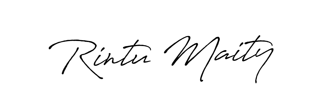 Once you've used our free online signature maker to create your best signature Antro_Vectra_Bolder style, it's time to enjoy all of the benefits that Rintu Maity name signing documents. Rintu Maity signature style 7 images and pictures png
