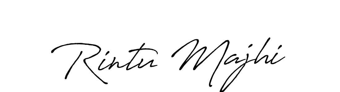Make a short Rintu Majhi signature style. Manage your documents anywhere anytime using Antro_Vectra_Bolder. Create and add eSignatures, submit forms, share and send files easily. Rintu Majhi signature style 7 images and pictures png