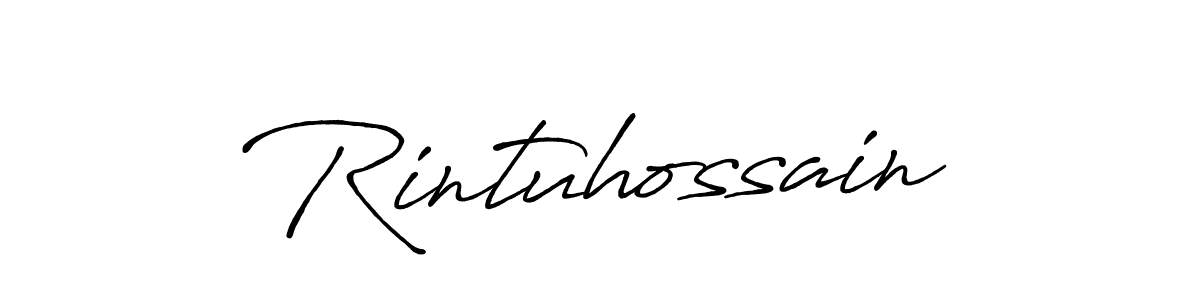 The best way (Antro_Vectra_Bolder) to make a short signature is to pick only two or three words in your name. The name Rintuhossain include a total of six letters. For converting this name. Rintuhossain signature style 7 images and pictures png