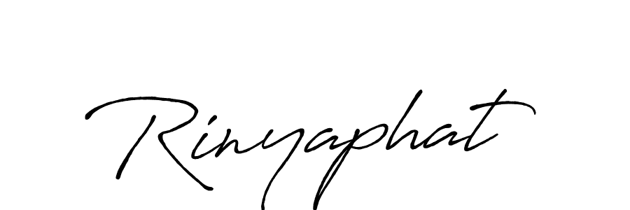 Design your own signature with our free online signature maker. With this signature software, you can create a handwritten (Antro_Vectra_Bolder) signature for name Rinyaphat. Rinyaphat signature style 7 images and pictures png
