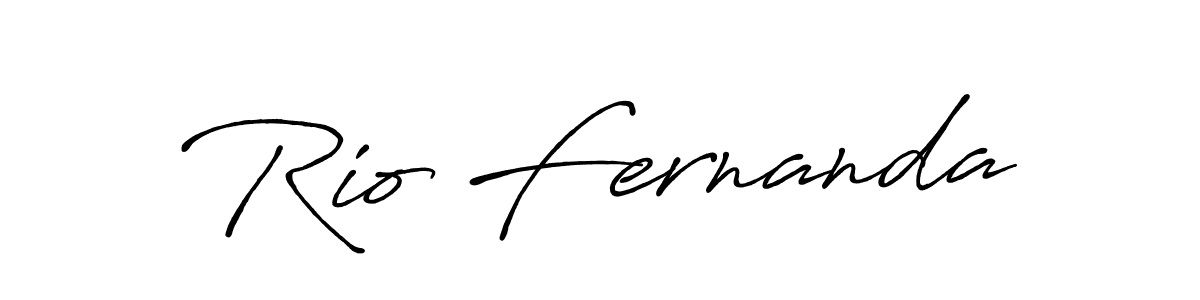 It looks lik you need a new signature style for name Rio Fernanda. Design unique handwritten (Antro_Vectra_Bolder) signature with our free signature maker in just a few clicks. Rio Fernanda signature style 7 images and pictures png