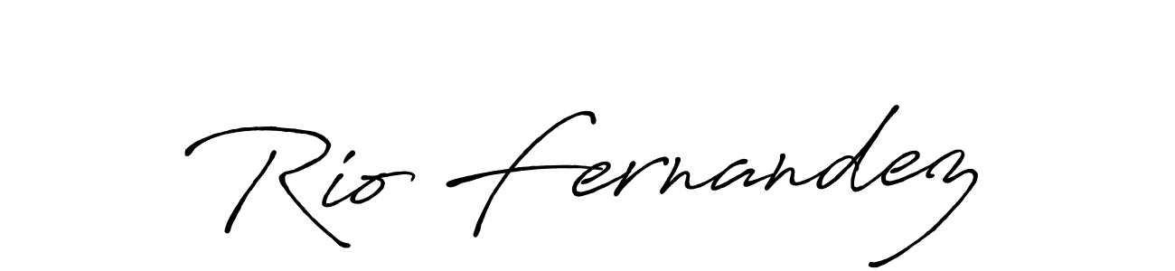 How to make Rio Fernandez signature? Antro_Vectra_Bolder is a professional autograph style. Create handwritten signature for Rio Fernandez name. Rio Fernandez signature style 7 images and pictures png