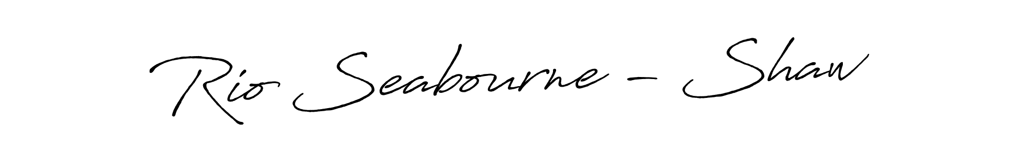 Check out images of Autograph of Rio Seabourne - Shaw name. Actor Rio Seabourne - Shaw Signature Style. Antro_Vectra_Bolder is a professional sign style online. Rio Seabourne - Shaw signature style 7 images and pictures png