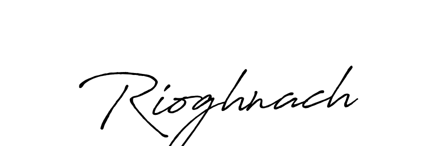 It looks lik you need a new signature style for name Rioghnach. Design unique handwritten (Antro_Vectra_Bolder) signature with our free signature maker in just a few clicks. Rioghnach signature style 7 images and pictures png