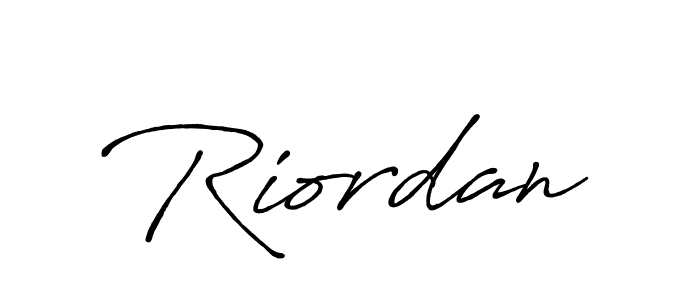 Also You can easily find your signature by using the search form. We will create Riordan name handwritten signature images for you free of cost using Antro_Vectra_Bolder sign style. Riordan signature style 7 images and pictures png