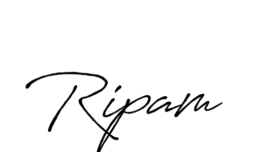 It looks lik you need a new signature style for name Ripam. Design unique handwritten (Antro_Vectra_Bolder) signature with our free signature maker in just a few clicks. Ripam signature style 7 images and pictures png