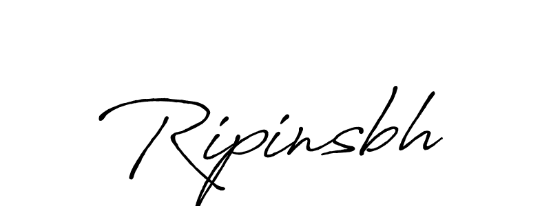 Once you've used our free online signature maker to create your best signature Antro_Vectra_Bolder style, it's time to enjoy all of the benefits that Ripinsbh name signing documents. Ripinsbh signature style 7 images and pictures png