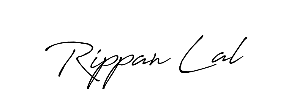 if you are searching for the best signature style for your name Rippan Lal. so please give up your signature search. here we have designed multiple signature styles  using Antro_Vectra_Bolder. Rippan Lal signature style 7 images and pictures png