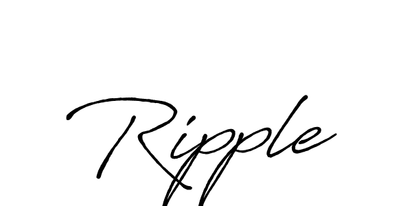 Best and Professional Signature Style for Ripple. Antro_Vectra_Bolder Best Signature Style Collection. Ripple signature style 7 images and pictures png