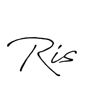 See photos of Ris official signature by Spectra . Check more albums & portfolios. Read reviews & check more about Antro_Vectra_Bolder font. Ris signature style 7 images and pictures png