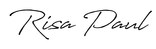You should practise on your own different ways (Antro_Vectra_Bolder) to write your name (Risa Paul) in signature. Don't let someone else do it for you. Risa Paul signature style 7 images and pictures png