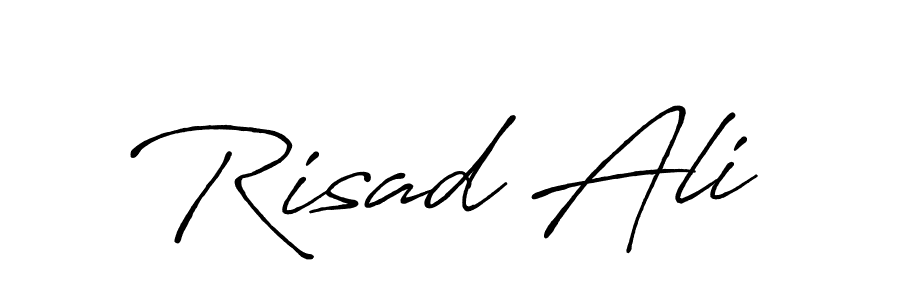 How to make Risad Ali signature? Antro_Vectra_Bolder is a professional autograph style. Create handwritten signature for Risad Ali name. Risad Ali signature style 7 images and pictures png