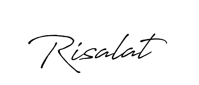 Also You can easily find your signature by using the search form. We will create Risalat name handwritten signature images for you free of cost using Antro_Vectra_Bolder sign style. Risalat signature style 7 images and pictures png