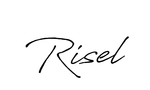 How to Draw Risel signature style? Antro_Vectra_Bolder is a latest design signature styles for name Risel. Risel signature style 7 images and pictures png