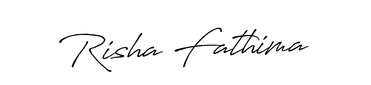 Once you've used our free online signature maker to create your best signature Antro_Vectra_Bolder style, it's time to enjoy all of the benefits that Risha Fathima name signing documents. Risha Fathima signature style 7 images and pictures png