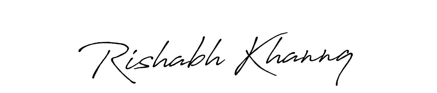 Similarly Antro_Vectra_Bolder is the best handwritten signature design. Signature creator online .You can use it as an online autograph creator for name Rishabh Khannq. Rishabh Khannq signature style 7 images and pictures png