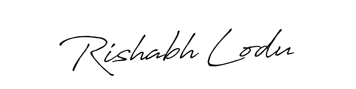 This is the best signature style for the Rishabh Lodu name. Also you like these signature font (Antro_Vectra_Bolder). Mix name signature. Rishabh Lodu signature style 7 images and pictures png