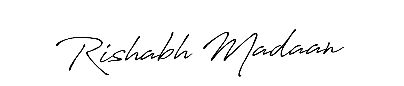 Make a beautiful signature design for name Rishabh Madaan. Use this online signature maker to create a handwritten signature for free. Rishabh Madaan signature style 7 images and pictures png