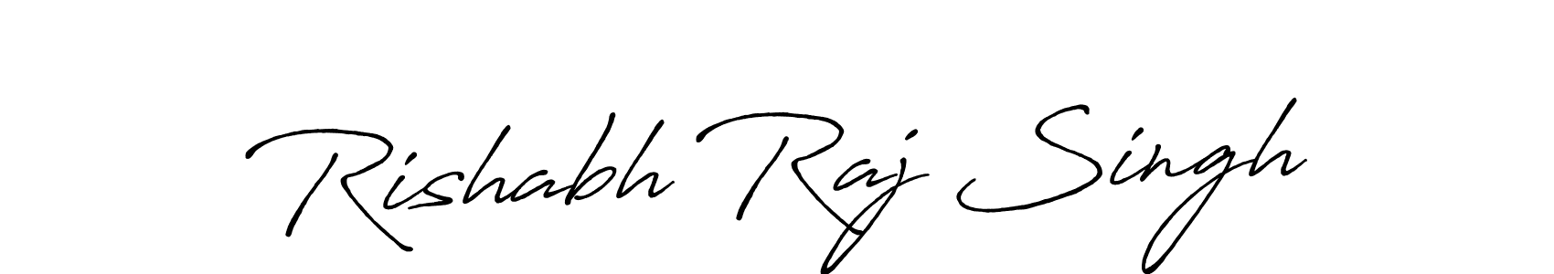 Use a signature maker to create a handwritten signature online. With this signature software, you can design (Antro_Vectra_Bolder) your own signature for name Rishabh Raj Singh. Rishabh Raj Singh signature style 7 images and pictures png
