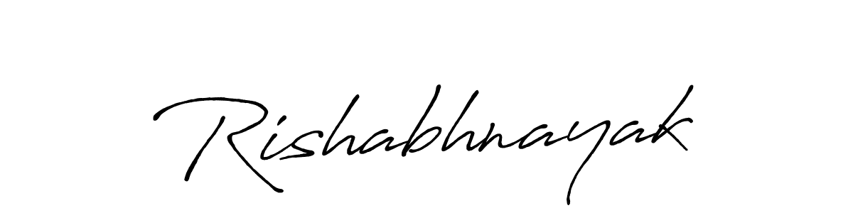 Also we have Rishabhnayak name is the best signature style. Create professional handwritten signature collection using Antro_Vectra_Bolder autograph style. Rishabhnayak signature style 7 images and pictures png