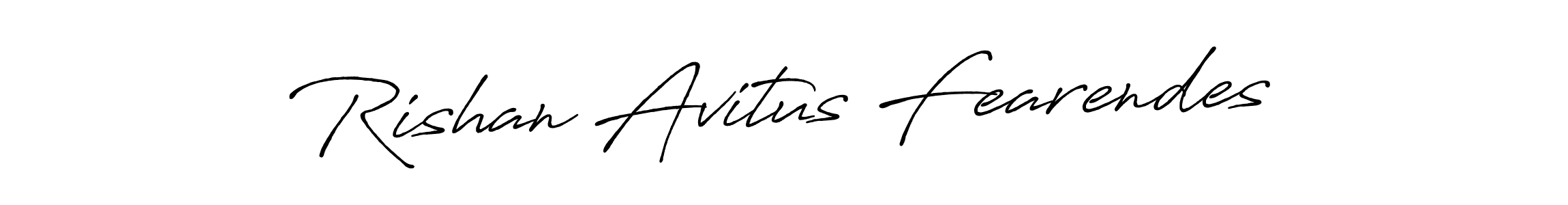 How to make Rishan Avitus Fearendes signature? Antro_Vectra_Bolder is a professional autograph style. Create handwritten signature for Rishan Avitus Fearendes name. Rishan Avitus Fearendes signature style 7 images and pictures png