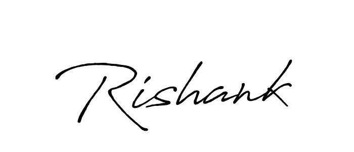 if you are searching for the best signature style for your name Rishank. so please give up your signature search. here we have designed multiple signature styles  using Antro_Vectra_Bolder. Rishank signature style 7 images and pictures png