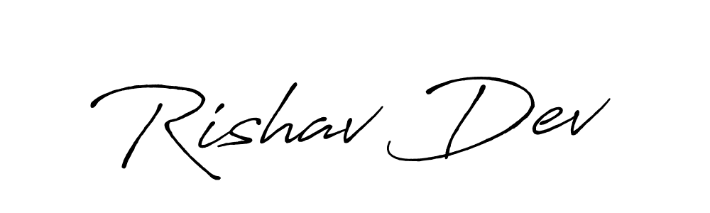 Here are the top 10 professional signature styles for the name Rishav Dev. These are the best autograph styles you can use for your name. Rishav Dev signature style 7 images and pictures png