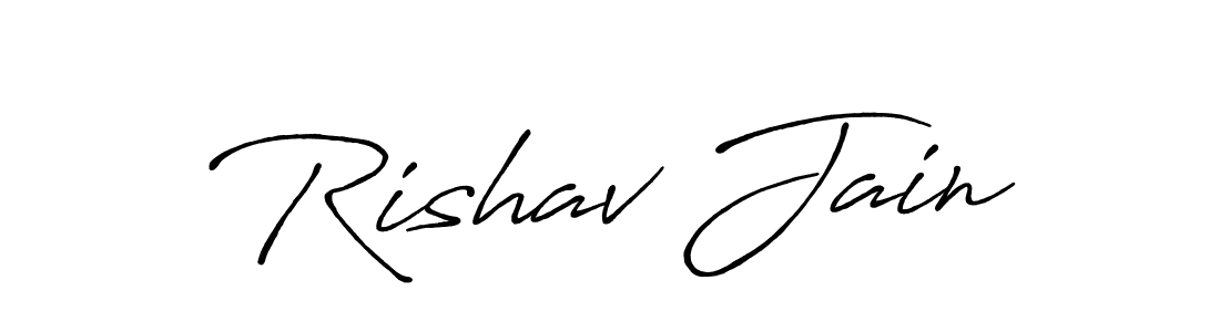 It looks lik you need a new signature style for name Rishav Jain. Design unique handwritten (Antro_Vectra_Bolder) signature with our free signature maker in just a few clicks. Rishav Jain signature style 7 images and pictures png
