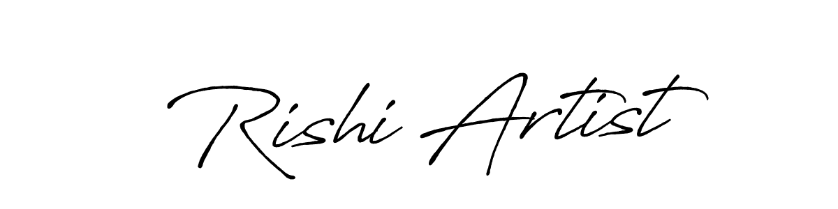 It looks lik you need a new signature style for name Rishi Artist. Design unique handwritten (Antro_Vectra_Bolder) signature with our free signature maker in just a few clicks. Rishi Artist signature style 7 images and pictures png