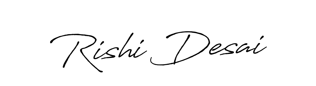 if you are searching for the best signature style for your name Rishi Desai. so please give up your signature search. here we have designed multiple signature styles  using Antro_Vectra_Bolder. Rishi Desai signature style 7 images and pictures png